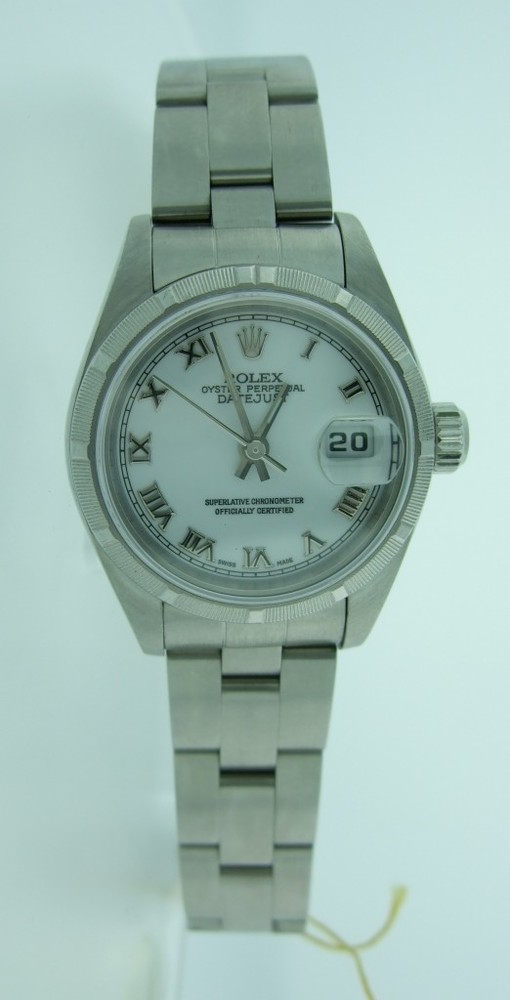 Rolex Ladies Datejust Stainless with Roman Numerals